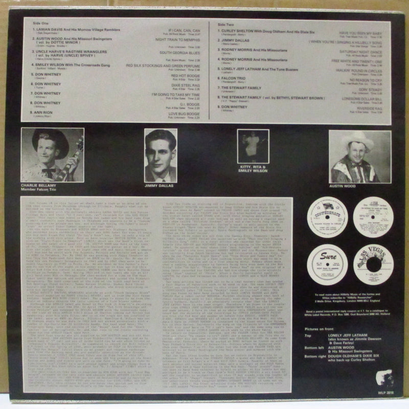 V.A. (50's & 60's ヒルビリーボッパー珍曲集)  - Boppin' Hillbilly Vol.18 (Dutch オリジナル Mono LP)
