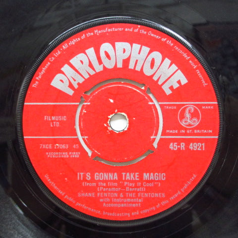 SHANE FENTON & THE FENTONES - It's Gonna Take Magic (UK Orig)