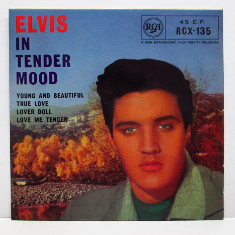 ELVIS PRESLEY - In Tender Mood (UK '64 Re EP/CFS)