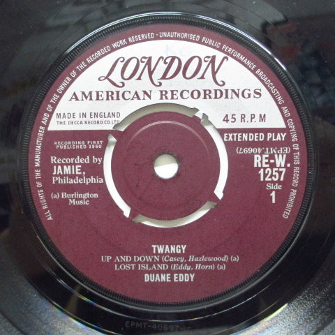 DUANE EDDY - Twangy (UK Orig.EP/CFS)