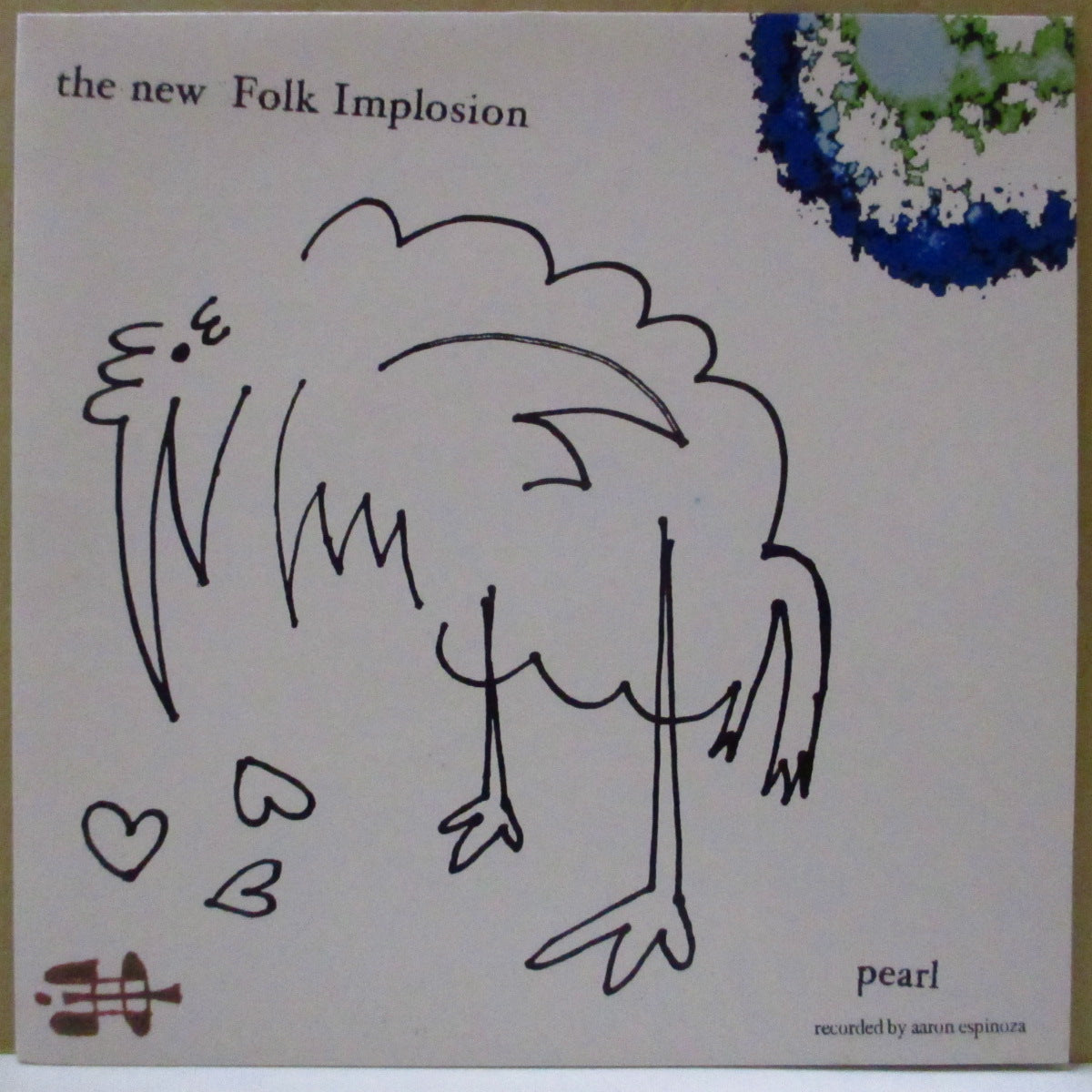 FOLK IMPLOSION, THE (ザ・フォーク・インプロージョン)  - Pearl (UK オリジナル 7インチ+光沢固紙ジャケ)