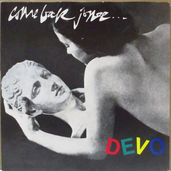 DEVO (ディーヴォ)  - Come Back Jonee (UK 限定グレーヴァイナル 7インチ+レアステッカー付き光沢固紙ジャケ)