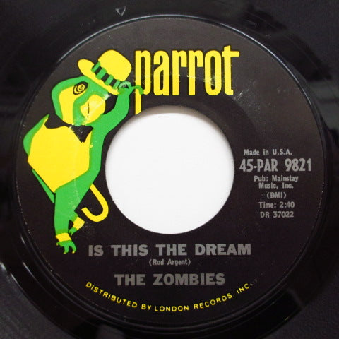 ZOMBIES (ゾンビーズ)- Is This The Dream (US オリジナル 7")