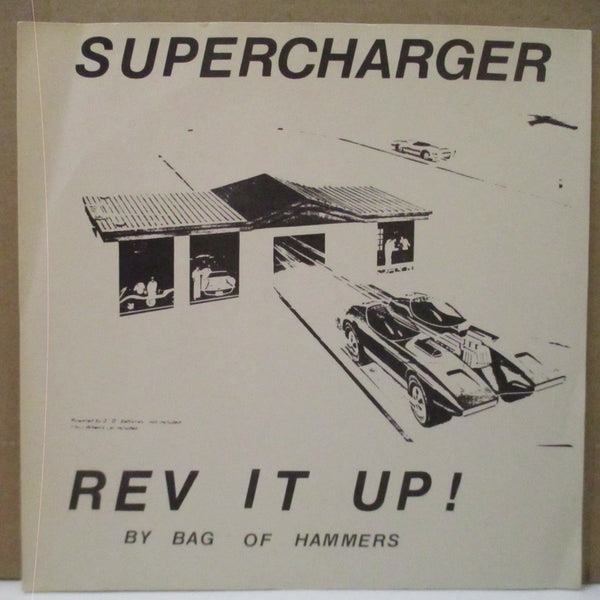 SUPERCHARGER - Rev It Up! (US Orig.7"+白黒PS)