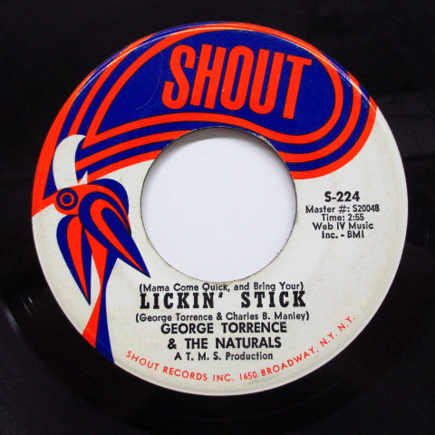 GEORGE TORRENCE & THE NATURALS - Lickin' Stick (Orig)