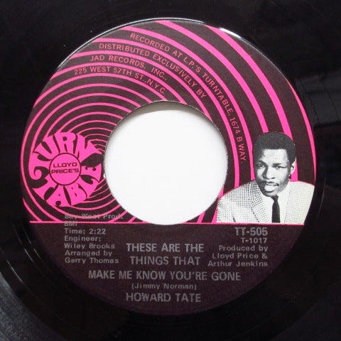 HOWARD TATE - That's What Happens (Orig)