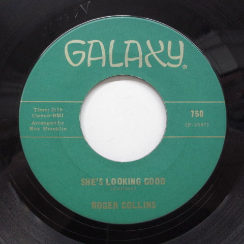 RODGER COLLINS - She's Looking Good (Silver Logo)