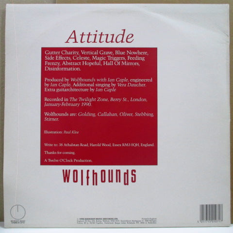 WOLFHOUNDS, THE - Attitude (UK Orig.LP)