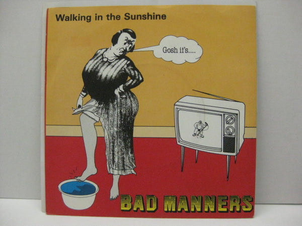 BAD MANNERS - Walking In The Sunshine (UK Orig.7")