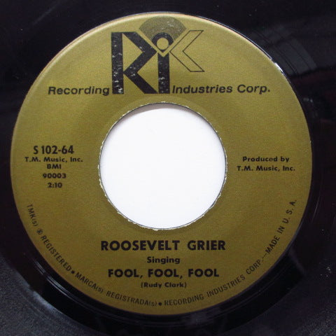 ROOSEVELT GRIER (ルーズベルト（ロージー）グリア)  - Since You've Been Gone (Orig)