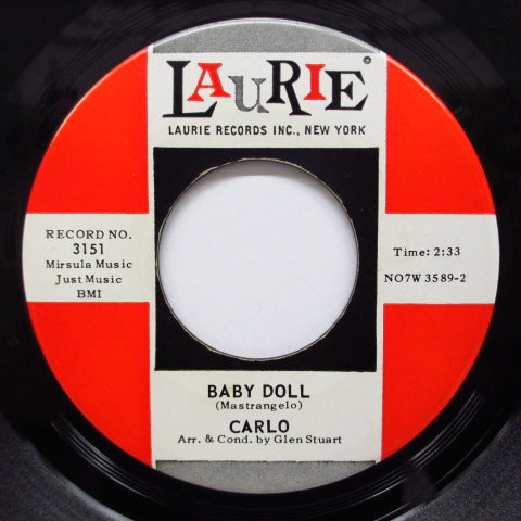 CARLO - Baby Doll / Write Me A Letter