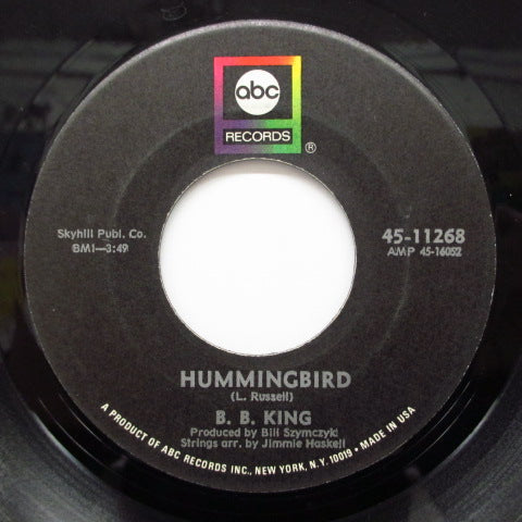 B.B.KING - Ask Me No Questions / Hummingbird