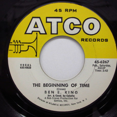 BEN E.KING - The Beginning Of Time (US Orig.)