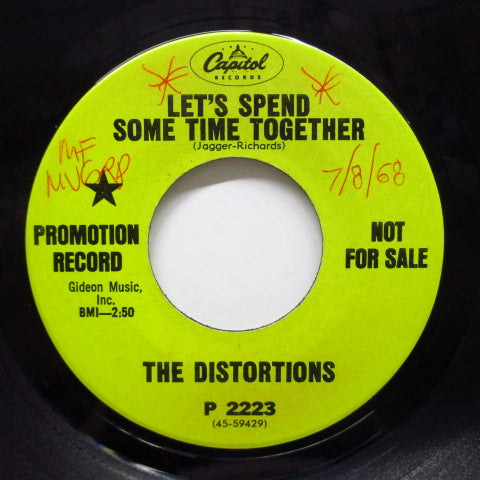 DISTORTIONS - Let's Spend Some Time Together (Promo)