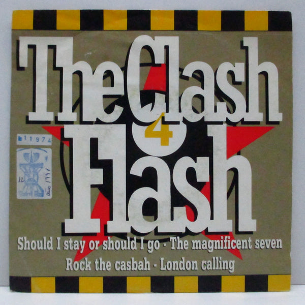 CLASH, THE (ザ・クラッシュ)  - The Clash Flash (スペイン「プロモオンリー」7"+光沢ソフト紙ジャケ)