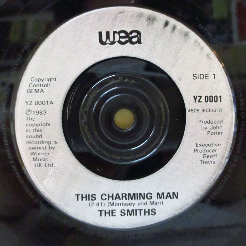 SMITHS, THE (ザ・スミス)  - This Charming Man (UK '92 WEA 再発プラスチックラベ・フラットセンター 7インチ+光沢固紙ジャケ)