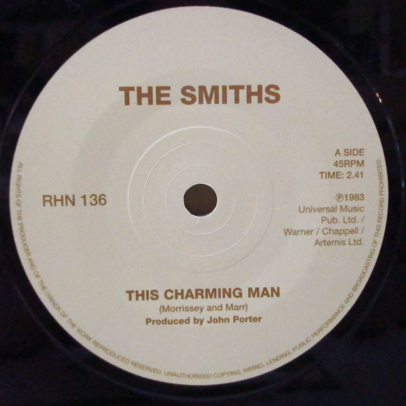 SMITHS, THE (ザ・スミス)  - This Charming Man (UK '08 Rhino 再発ペーパーラベ・フラットセンター 7インチ+光沢固紙ジャケ)