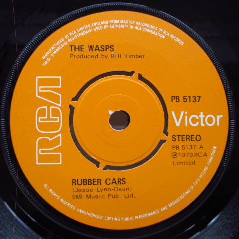 WASPS, THE - Rubber Cars (UK Orig.7")