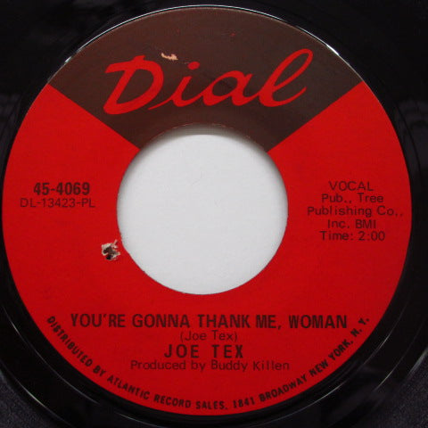 JOE TEX - Men Are Getting Scarce (Orig. Red Logo)