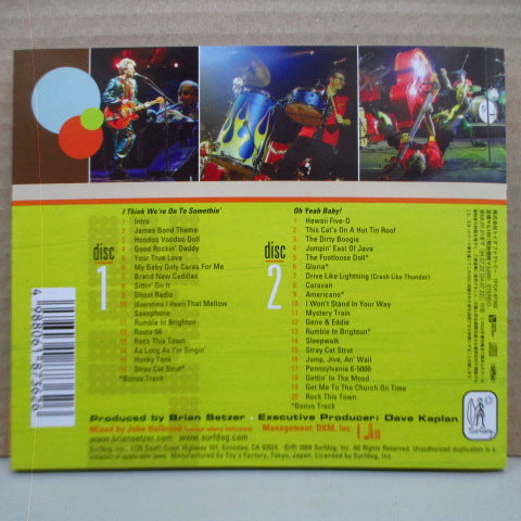 BRIAN SETZER ORCHESTRA-The Ultimate Collection-Recorded Live (Japan Orig.2xCD)
