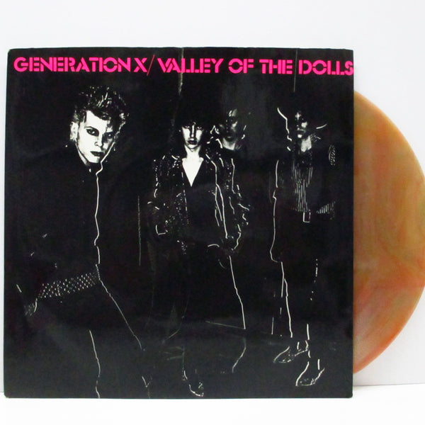 GENERATION X (ジェネレーション X)  - Valley Of The Dolls (UK 限定「紙ラベ・ブラウンヴァイナル」7"+両面コーティングジャケ)