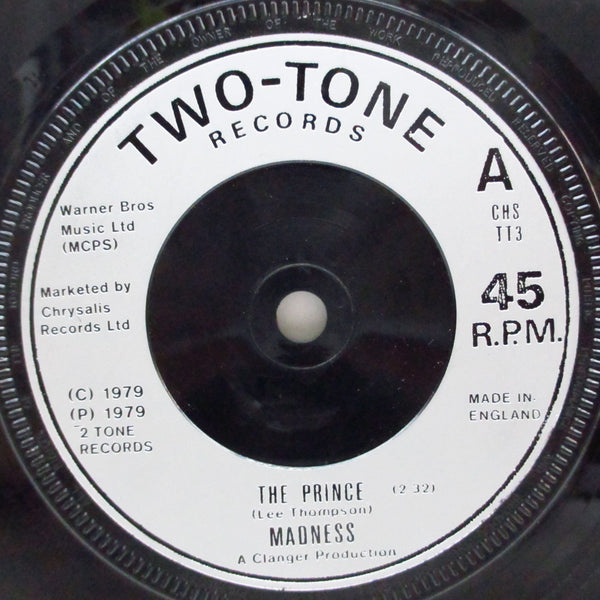 MADNESS (マッドネス)  - The Prince / Madness (UK '79 再発「銀プララベ」フラットセンター 7")