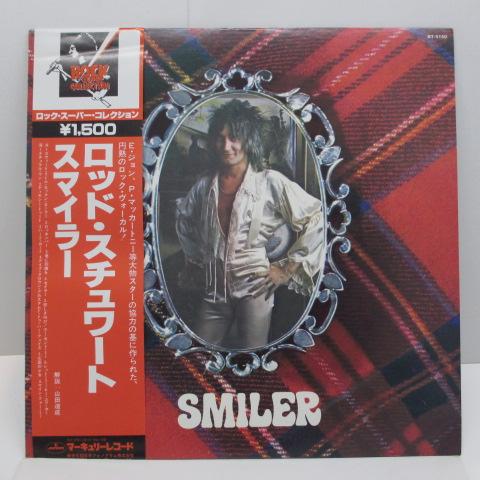 ROD STEWART (ロッド・スチュワート)  - Smiler -スマイラー (Japan RE LP+帯,Insert)