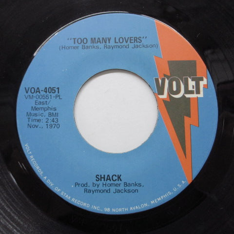 SHACK - Too Many Lovers (Orig)
