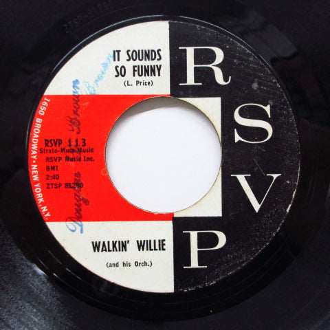 WALKIN' WILLIE (ウォーキン・ウィリー)  - If You Just Woulda Said Goodbye (RSVP-113)