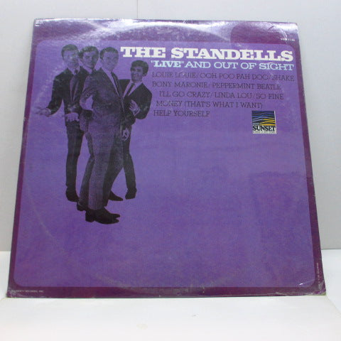 STANDELLS - Live & Out Of Sight (US '66 Re Stereo LP/Seald)