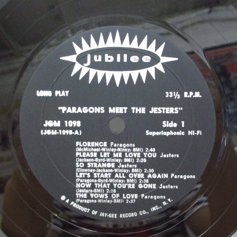 PARAGONS / JESTERS (パラゴンズ/ジェスターズ)  - The Paragons Meet The Jesters (2nd Press Mono)