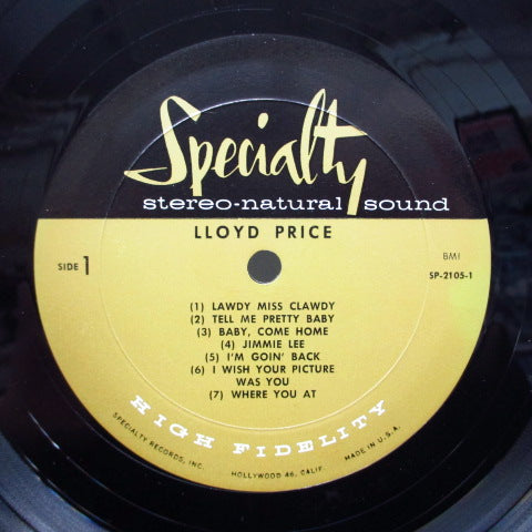 LLOYD PRICE - Lloyd Price (1st) (US Mid 70's Reissue Stereo)