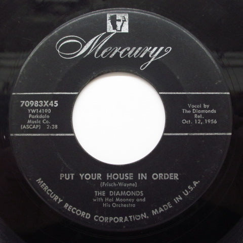 DIAMONDS - Put Your House In Order