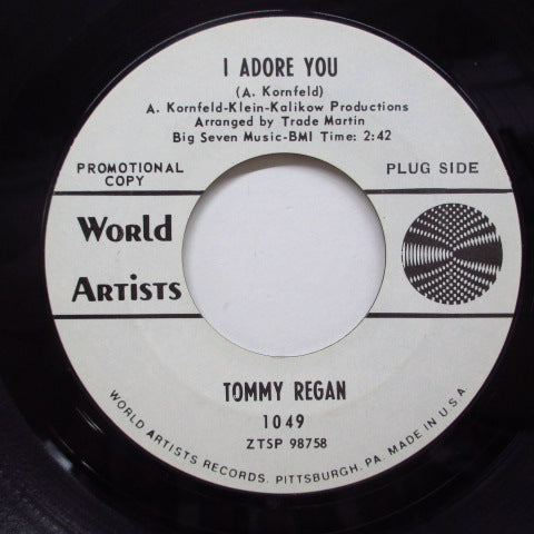 TOMMY REGAN - I Adore You (Promo)