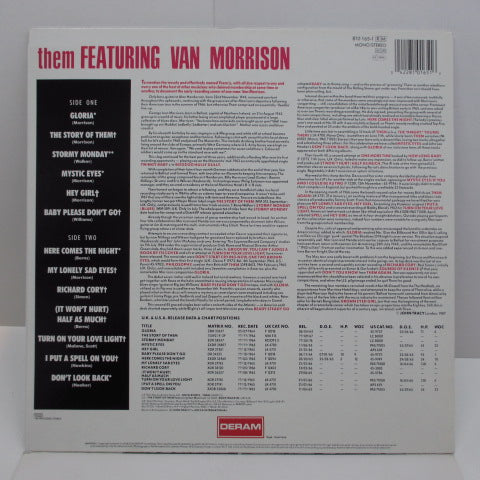 THEM - Them Featuring Van Morrison (DUCTH.Comp.)
