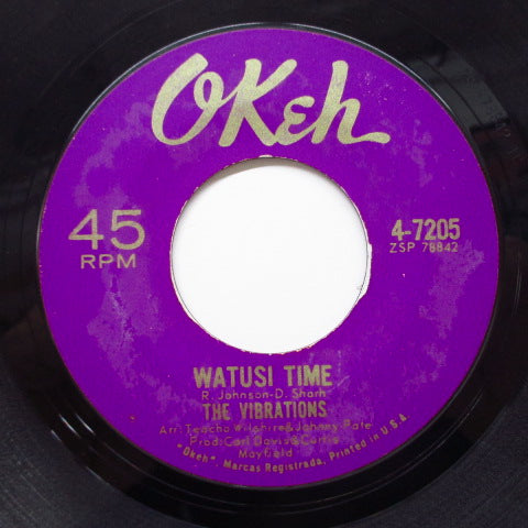 VIBRATIONS - Sloop Dance / Watusi Time (Orig)