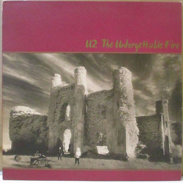 U2 - The Unforgettable Fire (UK オリジナル LP+光沢固紙インナー/ざら紙ジャケ)