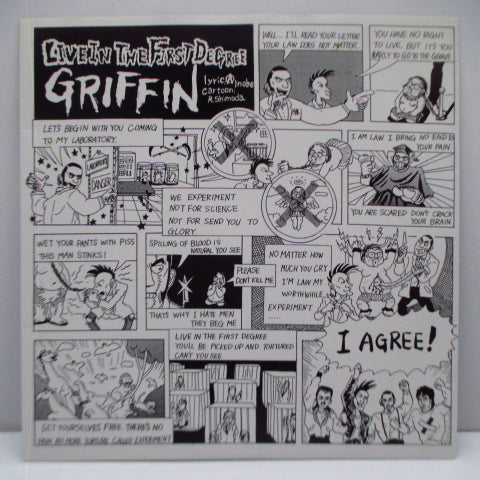 GRIFFIN - Live In The First Degree (Orig.7")