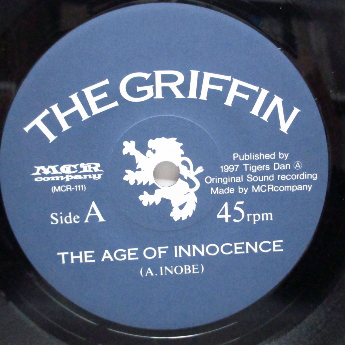 GRIFFIN (グリフィン)  - The Age Of Innocence (Japan 1,000枚限定プレス 7")