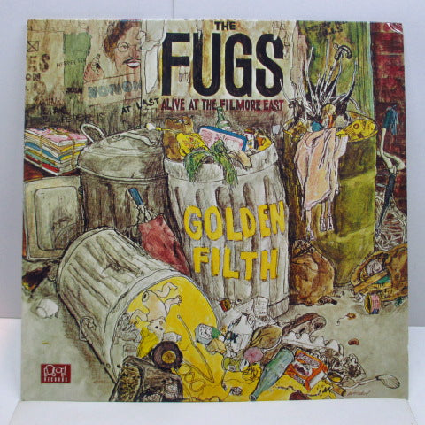 FUGS - Golden Filth (UK 80's Re LP/Barcode CVR)