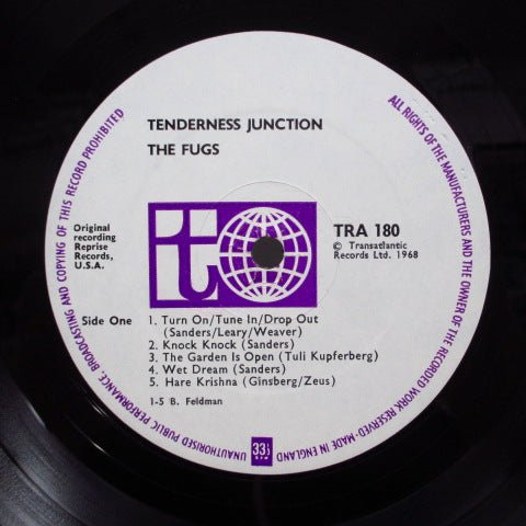 FUGS (ザ・ファグス) - Tenderness Junction (UK Orig.Stereo LP+Poster/CS)