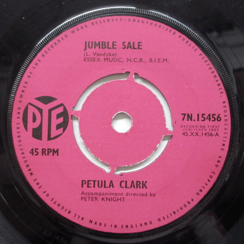 PETULA CLARK - Jumble Sale  (UK Orig)
