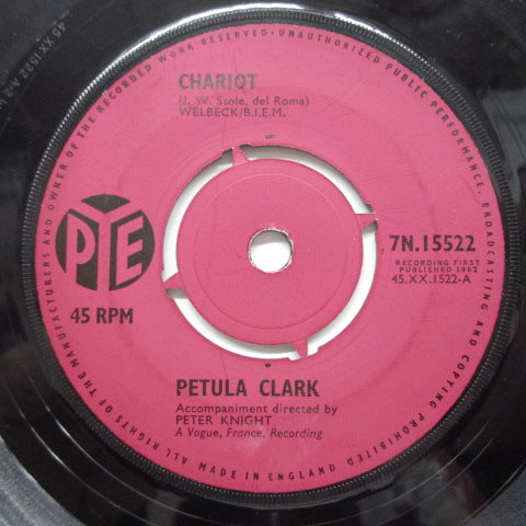 PETULA CLARK - Casanova / Chariot (UK Orig)