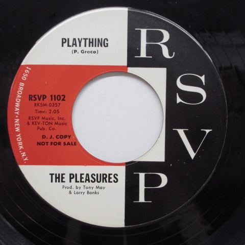 PLEASURES - Plaything (US Promo)