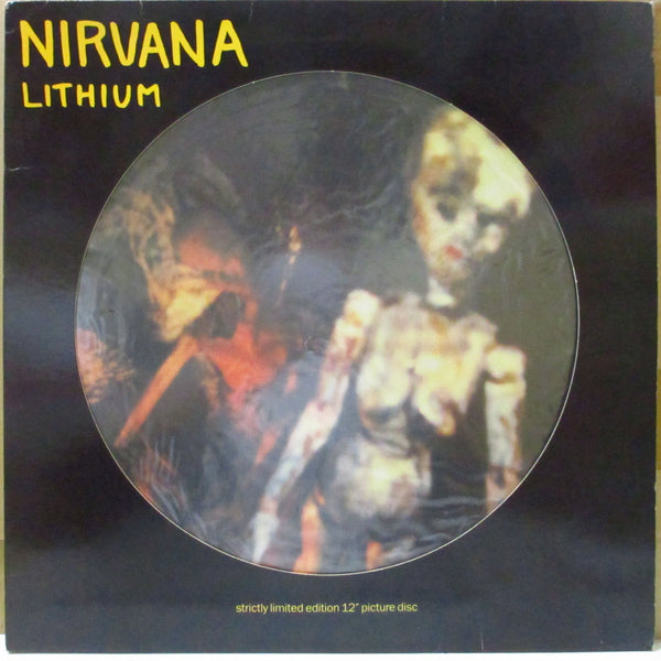 NIRVANA (ニルヴァーナ)  - Lithium +2 (UK 限定ピクチャー 12"/片面ダイカット光沢ジャケ)