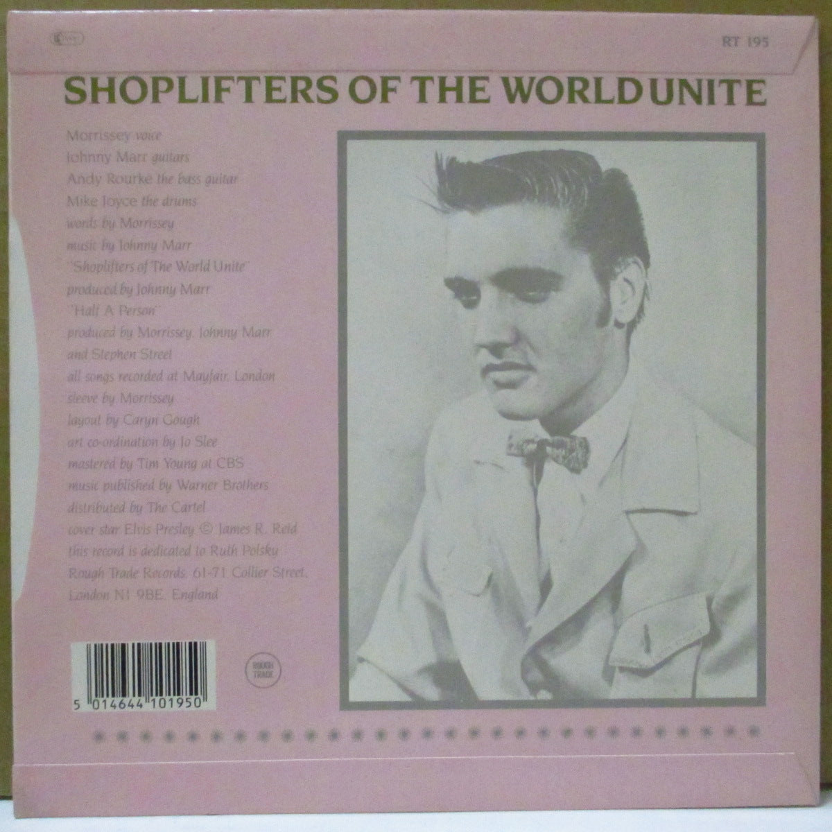 SMITHS, THE (ザ・スミス) - Shoplifters Of The World Unite (UK オリジナル・ラウンドセンター  7