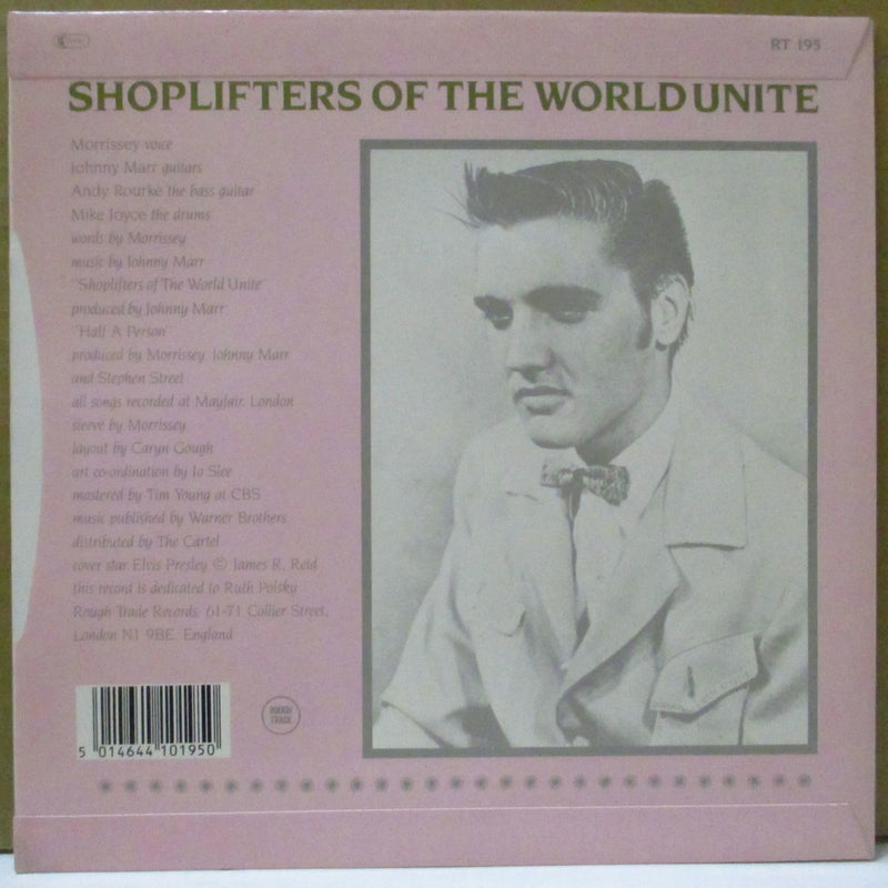 SMITHS, THE (ザ・スミス)  - Shoplifters Of The World Unite (UK オリジナル・ラウンドセンター 7"+PS)