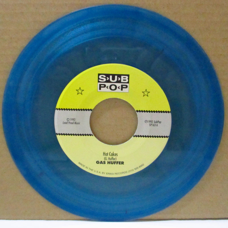 GAS HUFFER (ガス・ハファー)  - Hot Cakes! (US Limited Clear Blue Vinyl 7")