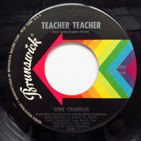 GENE CHANDLER - Teacher Teacher (Orig)