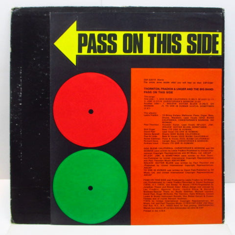 THORNTON, FRADKIN & UNGER AND BIG BAND (GODZ) - Pass On This Side (US Orig.LP)